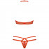 Obsessive Ensemble Soutien-gorge et String en Dentelle Rouge Image du produit 4