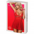 Obsessive Ensemble Babydoll en Maille Rouge Image de l'emballage 90