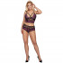 Cottelli Curves Ensemble Lingerie en Dentelle Violette Grande Taille Image du produit 1