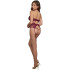 Dreamgirl Ensemble Porte-Jarretelles Violet Image du produit 2