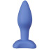 Sinful BumBum Plug Anal en Silicone Bleu Very Peri Petit Image du produit 1