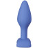 Sinful BumBum Plug Anal en Silicone Bleu Very Peri Petit Image du produit 3