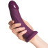 Tantus Adam Gode en Silicone Super Doux 19,3 cm Image du produit avec des mains 50