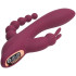 Sinful Triple Fun Bordeaux Vibromasseur Rabbit Rechargeable Image du produit 4