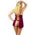 NORTIE Basil Babydoll Ensemble Bordeaux Image du produit 3