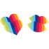 Nipplicious Rainbow Cache-Tétons Autocollants 4 pcs Image du produit 2