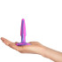 A-Play Groovy Berry Plug Anal 10,8 cm Image du produit avec des mains 50