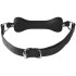 obaie Bâillon Os de Chien en Silicone et Faux Cuir Image du produit 2