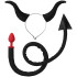 Tailz Devil Tail Ensemble Cornes et Plug Anal Image du produit 3
