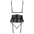 kissable Ensemble de Lingerie Soutien-Gorge et Porte-Jarretelles Noir Image du produit 4