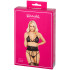 kissable Ensemble de Lingerie Soutien-Gorge et Porte-Jarretelles Noir Image de l'emballage 90