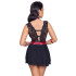 Cottelli Bondage Robe Babydoll avec Attaches Image du produit sur un modèle 2