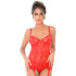 Daring Intimates Corset en Dentelle avec String Rouge Image du produit 1