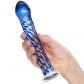 Gode en verre bleu Icicles No 29 