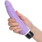 Sevencreations Gode Vibrant Étanche en Silicone Violet  50