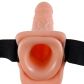 Fetish Fantasy Gode Ceinture Creux avec Scrotum 23 cm  4