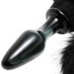 Tailz Midnight Fox Tail Plug Anal en Verre  2
