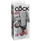 King Cock Set Gode Ceinture Creux 25 cm  7