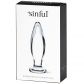 Sinful BumBum Plug Anal en Verre Medium  4