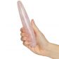 Chakrubs The Heart Slim Rosen Quartz Dildo Hand 50