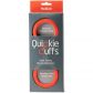 Quickie Cuffs Menottes en Silicone de Taille Moyenne Rouge  2
