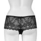 Nortie Gunilla Shorty Ouvert en Dentelle Noire  6