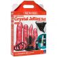 Vac-U-Lock Crystal Jellies Fjernbetjent Strap-on Sæt  6