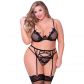 Seven til Midnight Nothing But Net BH Sæt Plus Size  1
