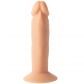 Willie City Luxe Gode Ventouse Réaliste en Silicone 18 cm  2