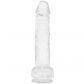 Willie City Gode Réaliste Classique Transparent 24,5 cm  2