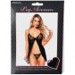 Leg Avenue Romantic Babydoll og G-Streng Sæt  100