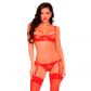 Seven til Midnight Hey Baby Red Bra Set  1
