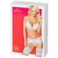 Obsessive Ensemble Lingerie en Dentelle Blanc  100