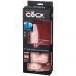 NEW - King Cock Plus Realistisk Dildo med Kugler 19 cm  90