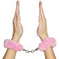 Baseks Menottes Fausse Fourrure Rose  50