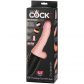 King Cock Plus Gode à Va-et-Vient avec Testicules 17,5 cm 90