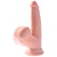 NEW - King Cock Plus Triple Density Swinging balls Dildo 17 cm  1