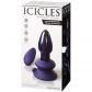 Icicles No 85 Fjernbetjent P-Punkts Glass Dildo  90