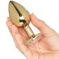 Precious Metals Large Jewel Butt Plug 50