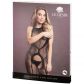 Le Desir Halterneck Leopard Bodystocking 90