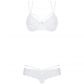 Obsessive Ensemble Lingerie Blanc en Dentelle Image du produit 3