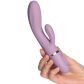 baseks Bendy Curve Vibromasseur Rabbit Image du produit avec des mains 50