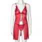 Nortie Gro Ensemble Nuisette en Dentelle Rouge Image du produit 6