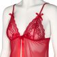 Nortie Gro Ensemble Nuisette en Dentelle Rouge Image du produit 9