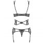 Obsessive Frivolla Ensemble Soutien-gorge et Porte-jarretelles Image du produit 4