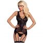 Obsessive Emperita Corset avec Porte-jarretelles & String Image du produit 1