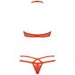 Obsessive Ensemble Soutien-gorge et String en Dentelle Rouge Image du produit 4