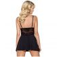 Obsessive Nuisette Babydoll Noire Image du produit 2