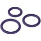 Sinful Passion Purple Anneau Pénien Violet 3 pcs Image du produit 2