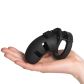 Mancage 20 Cage de Chasteté en Silicone Image du produit avec des mains 50